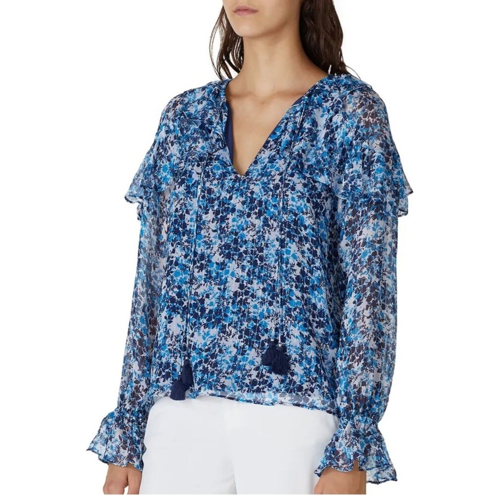 Ramy Brook Silk Printed Celeste Blouse